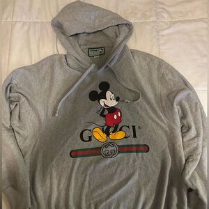 Gucci X Disney grey hoodie